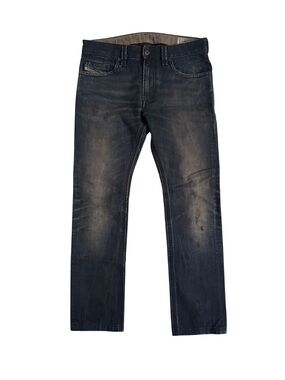 Diesel “Thavar” Purple Distressed Slim Jeans